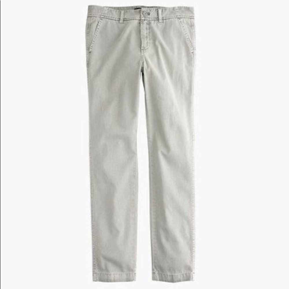 Jcrew Sunday Slim Chino Olive Green
